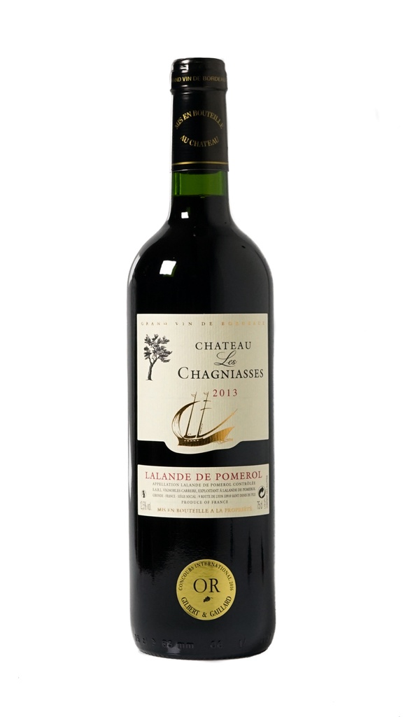 Bt 75 cl - Rouge - Lalande de Pomerol - Château Les Chagniasse 2021