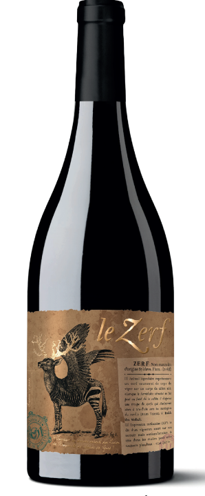 Bt 75 cl - Rouge -  Le Zerf 2020 - Médoc