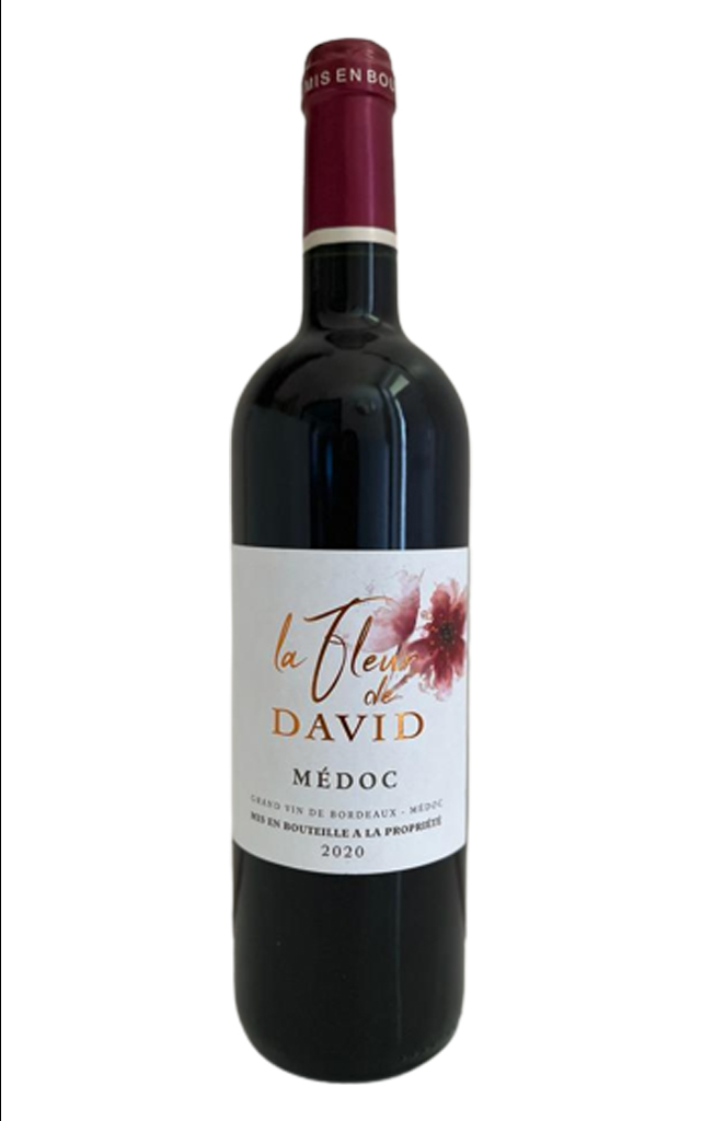 Bt 75 cl - Rouge - La Fleur de David 2020 - Médoc
